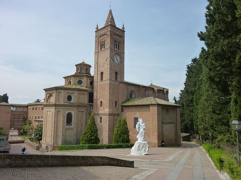 audioguida Cattedrale della Nativita di Maria di Monte Oliveto Maggiore